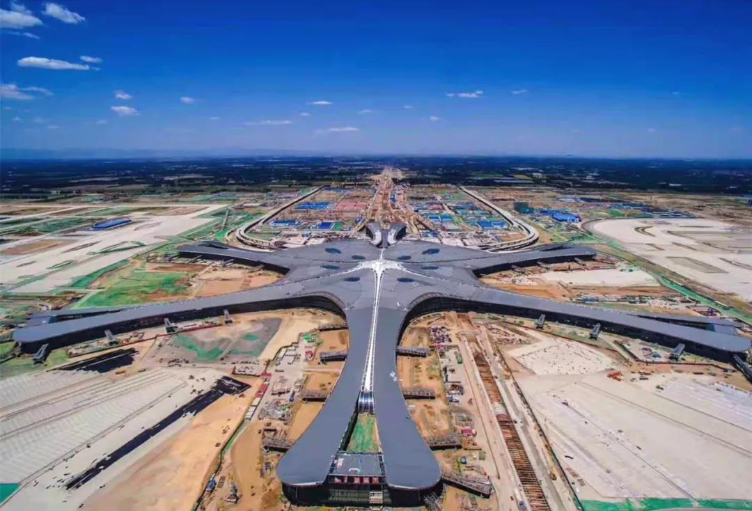 水泥等建材产品应用于北京新机场建设